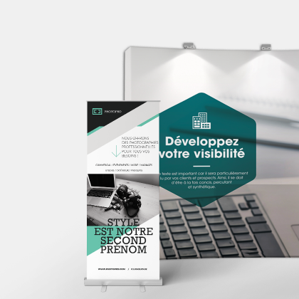 Renforcez votre présence lors de salons et campagnes promotionnelles grâce à notre gamme PVL, conçu pour offrir une visibilité maximale lors de vos événements et actions de communication.