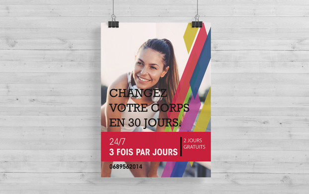 Affiche grand format en temps record