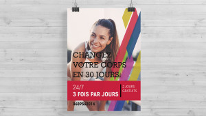 Affiche grand format en temps record