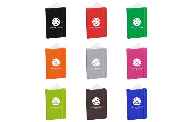 Carnet de notes A6 avec tous les coloris possible.