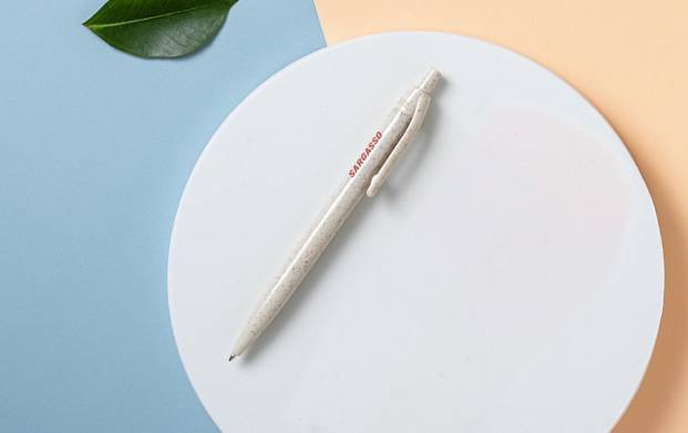 Personnalisez vos stylos en paille de blé éco-friendly