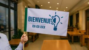 Pour tous vos événements et manifestations, pensez à imprimer nos drapeaux avec hampe !