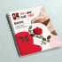 Book Express imprimé avec couverture personnalisée, conçu pour présenter un portfolio, un dossier de candidature, un projet ou des réalisations. Solution d'impression rapide de book professionnel avec une reliure spirale métallique de qualité.
