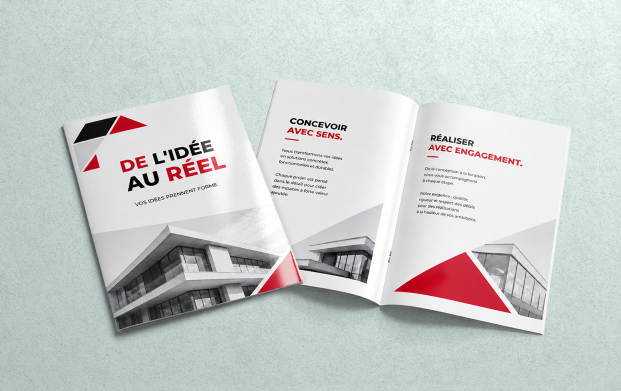Impression d’un bilan classique personnalisé et relié, idéal pour présenter un rapport d’activité ou un bilan d’entreprise avec une finition pelliculage professionnelle et élégante.