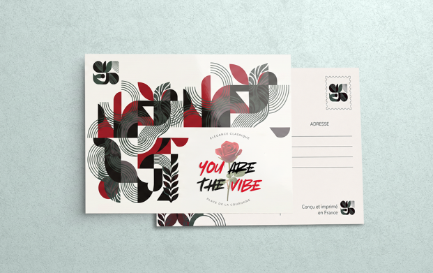 Carte postale express personnalisée imprimée en haute qualité, idéale pour une communication professionnelle, une invitation, une offre promotionnelle ou un événement.