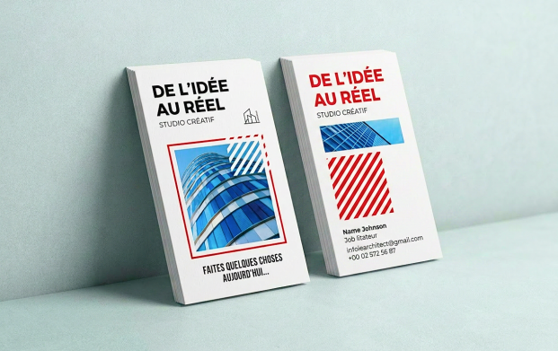 Maximisez votre visibilité avec nos carte de visite personnalisables.