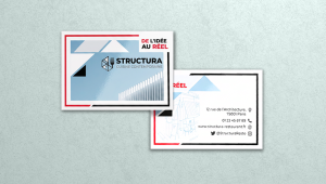 Cartes de visite professionnelles pour restaurant, personnalisées avec le logo, les coordonnées et l'identité visuelle de l'établissement, idéales pour promouvoir un restaurant, un café, un bistrot ou un service de restauration.