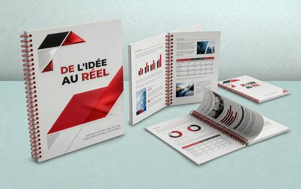 Choisissez l'excellence en imprimant vos dossiers relié, proposant des options de papier et finitions premium pour une présentation exceptionnelle.