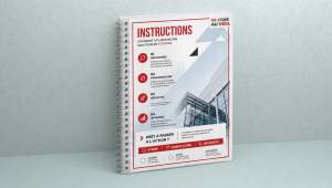 Mode d'emploi personnalisé, imprimé et relié de manière professionnelle. Solution d'impression professionnelle pour notices d'utilisation, guides d'installation, manuels techniques et documents d'information personnalisés.