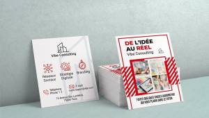 Découvrez nos cartes de visite carrées pour une première impression mémorable