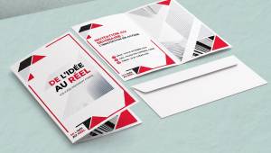Carte d’invitation classique personnalisée imprimée sur papier de qualité pour annoncer un événement professionnel ou particulier, une réception, une soirée ou une occasion spéciale.