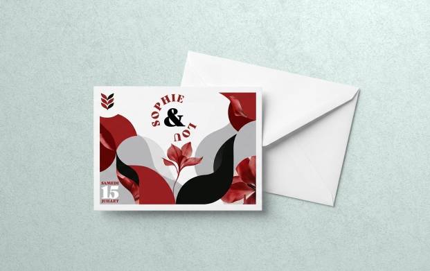 Faire-part express personnalisé imprimé pour annoncer un événement personnel ou professionnel, comme un mariage, une naissance, un décès, une invitation ou un événement d’entreprise.