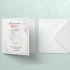 Faire-part de naissance personnalisé avec finitions premium, pelliculage, vernis sélectif, vernis 3D et dorure or ou argent, pour une annonce élégante et raffinée de l’arrivée de bébé.