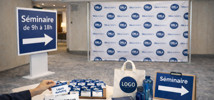 Personnalisez vos évènements pro avec un photocalls à votre image