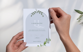 Quel que soit l'événement, pensez à envoyer un save the date personnalisé à vos clients ou invités.