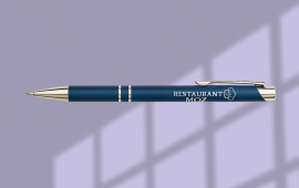 Stylo premium personnalisable par gravure laser sur le corps du stylo.