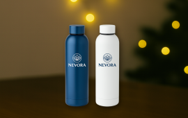 Offrez des gourdes personnalisées à vos collaborateurs pour marquer la nouvelle année.