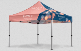 tente pliante personnalisable