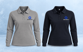 Personnaliser vos polos pour femme à manches longues