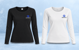 T-shirt pour femme à manches longues personnalise