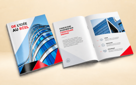 Brochure sur-mesure personnalisée