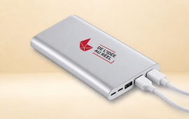 Batterie externe personnalisée avec votre logo