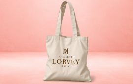 Sac en tissu personnalisé avec logo pour promouvoir votre marque auprès de vos clients