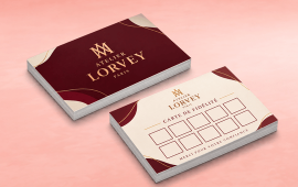 Carte de fidélité personnalisée pour développer la fidélisation de vos clients en magasin