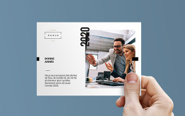 La carte postale est le support idéal pour marquer les esprits de vos clients et prospects.
