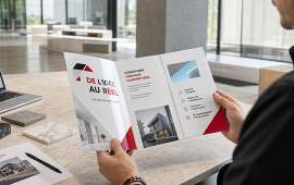 Idéal pour présenter votre entreprise, faire la promotion d’un événement ou bien encore annoncer une opération publicitaire.